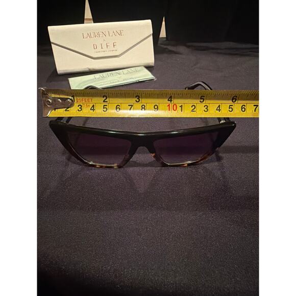 DIFF Lauren Lane Charitable Eyewear Ombré Brown main image 4